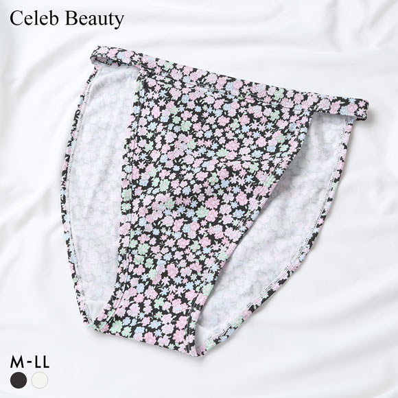 セレブビューティー Celeb Beauty 花柄 ストレスFREEショーツ 足口ゆったりショーツ 足口開放 ふんどしショーツ リラックス むくみ