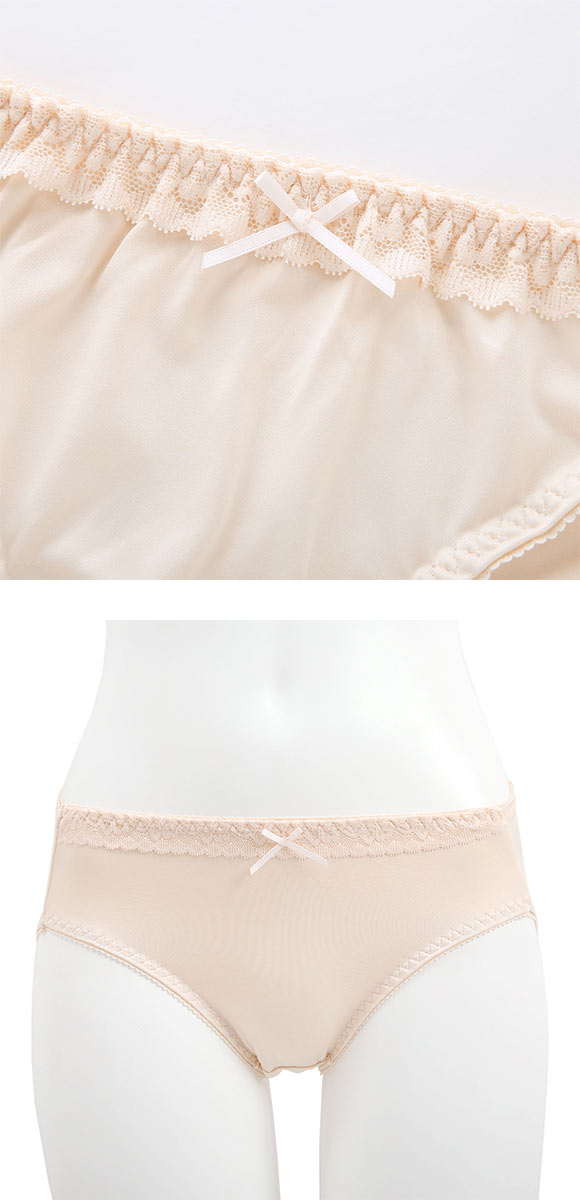 フィニー 2WAYなめらかショーツ スタンダード M L LL ビキニ はきこみやや深め 大きいサイズ