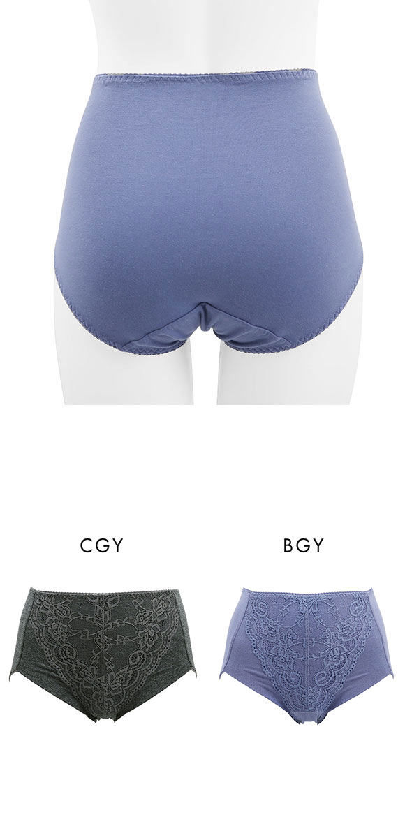 お腹サポート ショーツガードル M L LL 綿混ショーツ 1枚履きOK 美尻