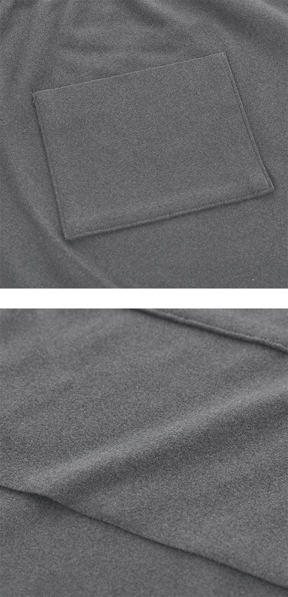 寒がり女子の強い味方 あったか起毛 ポケット付き 腹巻 切りっぱなし M-L L-LL 着ぶくれない 冷え対策 冷え性 温活 保温