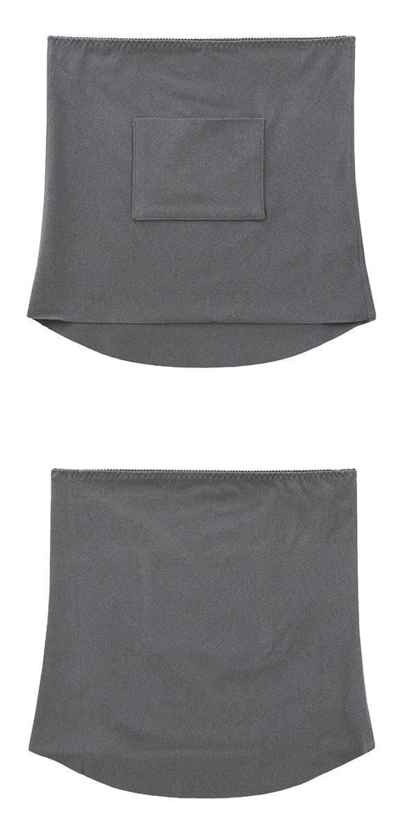 寒がり女子の強い味方 あったか起毛 ポケット付き 腹巻 切りっぱなし M-L L-LL 着ぶくれない 冷え対策 冷え性 温活 保温