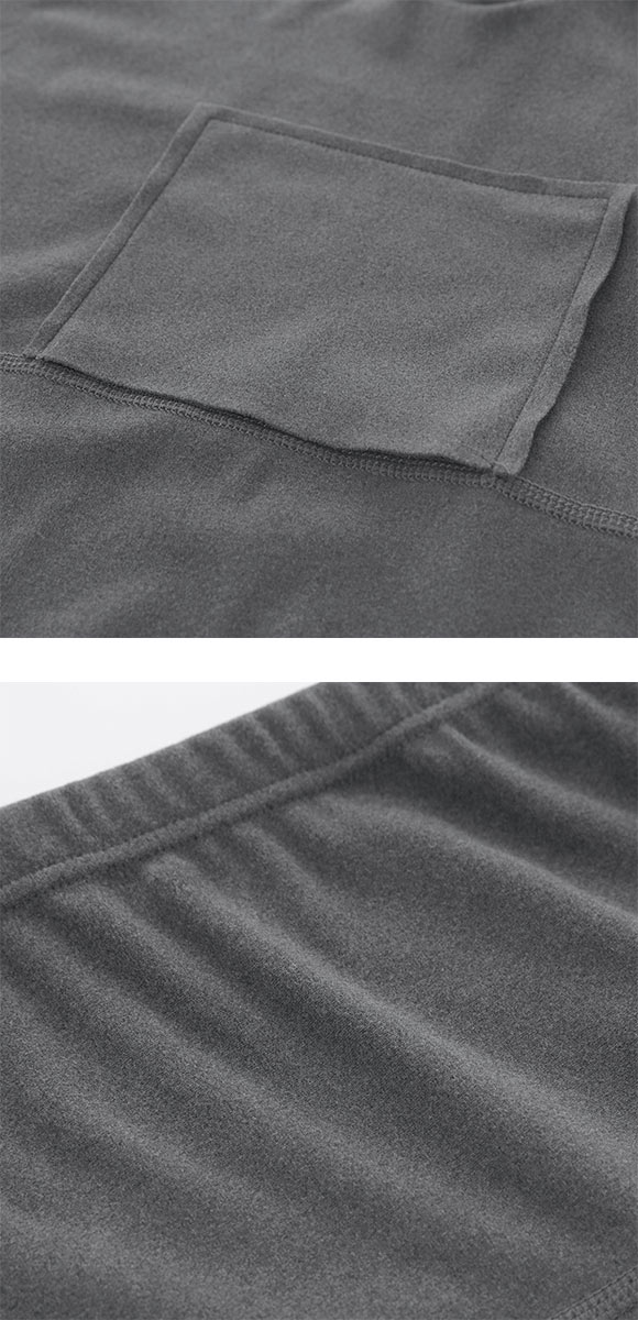 寒がり女子の強い味方 あったか起毛 腹巻付き 2分丈ボトム M L LL オーバーパンツ 冷え対策 冷え性 温活 保温 静電気防止