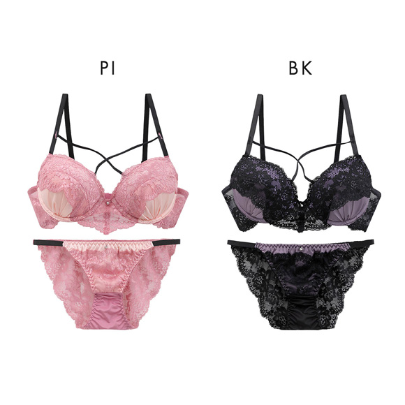 ラブジェリー グロウンアップコード ブラセット ABCD 盛り胸 Wパッド 谷間ブラ バストアップ Love gerie