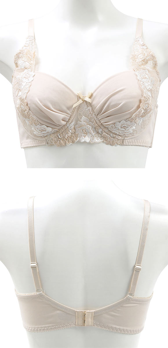 セレブビューティー Celeb Beauty 脇高サイドアップワイヤーブラ ブラジャー 3/4カップ 単品 CD 接触冷感 ひんやり 涼しい