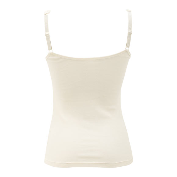 肌に優しい綿100％ ゆったりブラトップ M L LL モールドカップキャミソール カップ付きインナー ブラキャミ