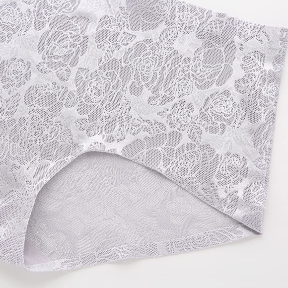 ジャガード プレミアム コンフォート ショーツ M L LL シームレス レース ひびきにくい 単品