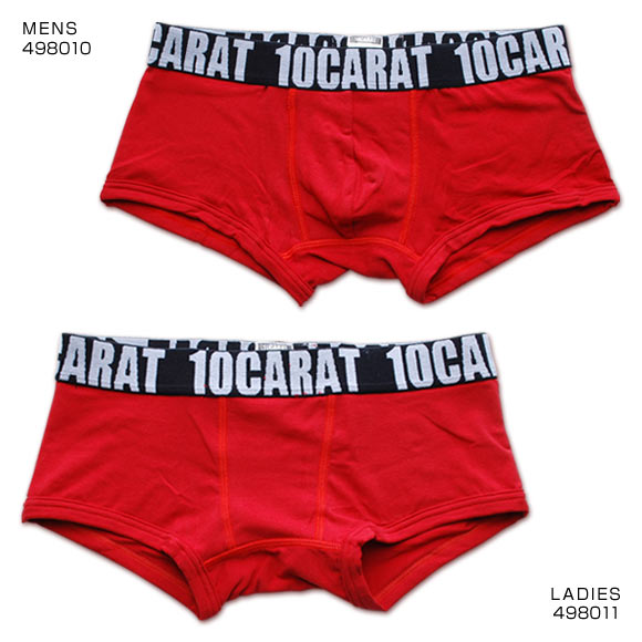 10CARAT ベア天ローライズボクサーパンツ