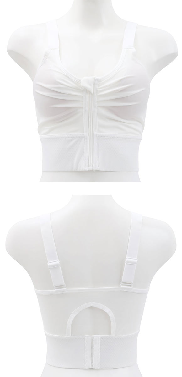 着るとわかる、変わるブラ フロントジップ ノンワイヤーブラ M L LL 揺れない ヨガ ピラティス ジム スポーツブラ ナイトブラ