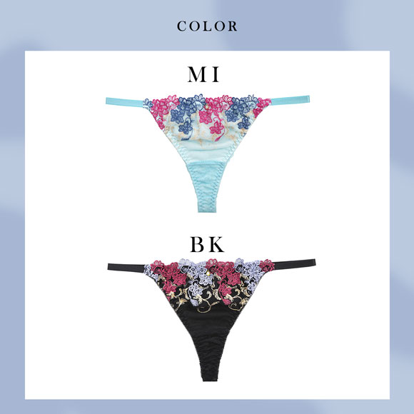 ラブジェリー アラベスクローズ Tバックショーツ M L LL 総レース Tショーツ タンガ ソング 単品 Love gerie