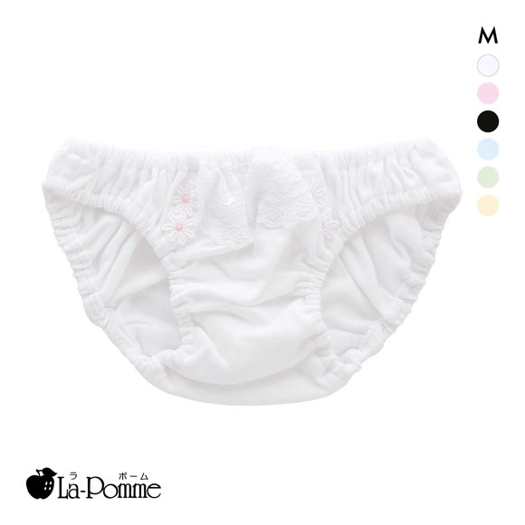 ラポーム by petite mignon ローライズ コットン スキャンティー フルバック レディース ショーツ 日本製 La-Pomme