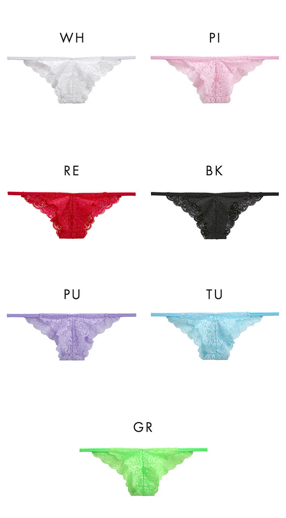 ラポーム 極小 レース ハーフバック ショーツ レディース 日本製 La-Pomme