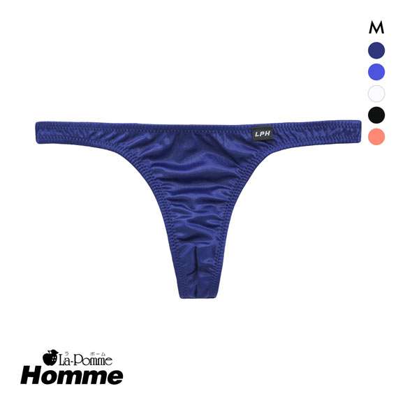 ラポーム オム スーパーWET Tバック ビキニ メンズ 前閉じ 日本製 La-Pomme Homme