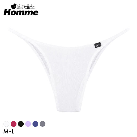 ラポーム オム La-Pomme HommeLAT Tフロント HB ハーフバック ビキニ 日本製 メンズ
