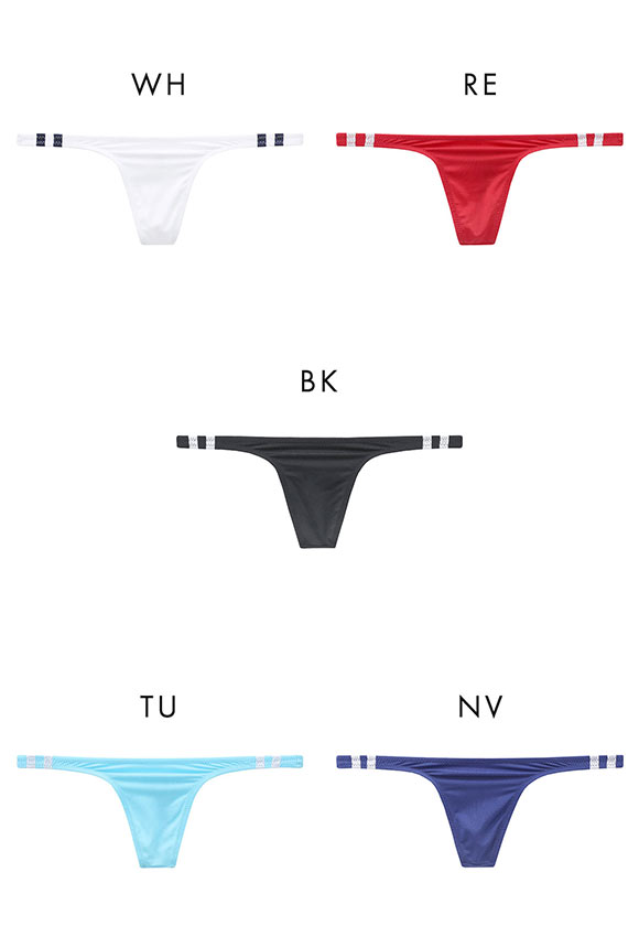 ラポーム マイクロ ハイレグカット ブルマ風 Tバック ショーツ La-Pomme