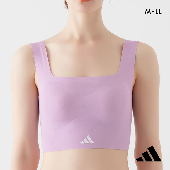 アディダス 無縫製ノンワイヤー ブラジャー adidas