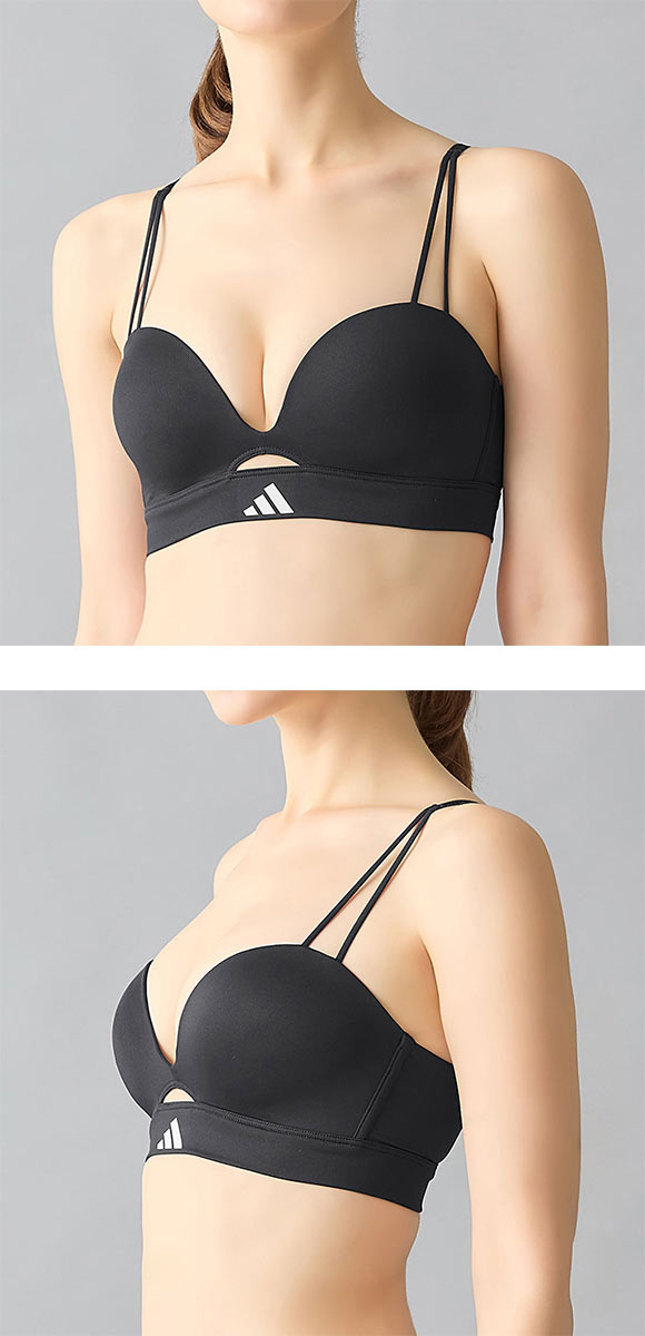 アディダス ノンワイヤー ブラジャー レディース adidas