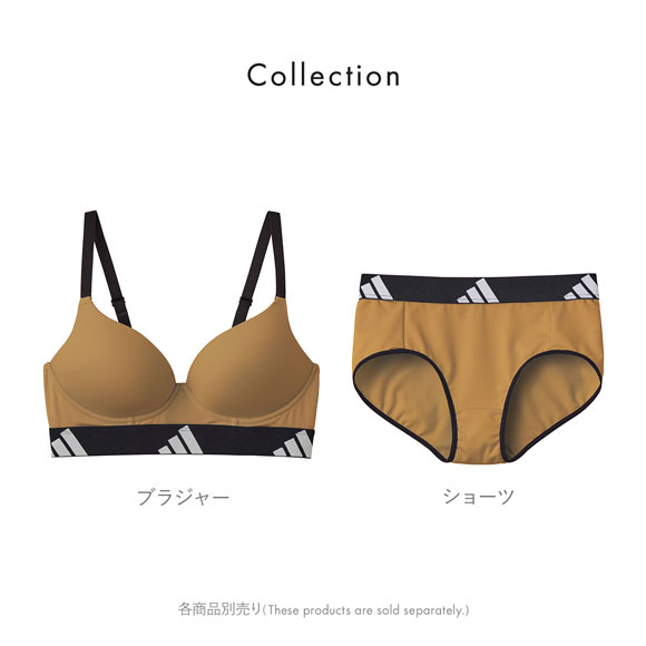 アディダス モールドカップ ノンワイヤー ブラジャー レディース ワイヤレス ブラ スポーツ adidas