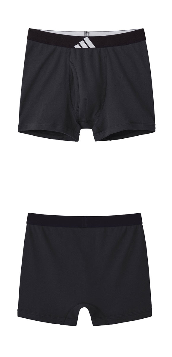 アディダス キッズ ジュニア用 綿100％ ボクサーパンツ 2枚組 adidas
