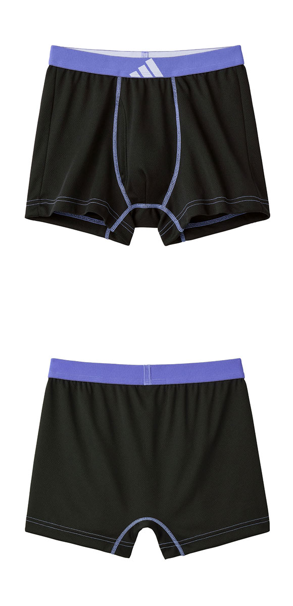 アディダス キッズ ジュニア用 メッシュ ボクサーパンツ 2枚組 adidas