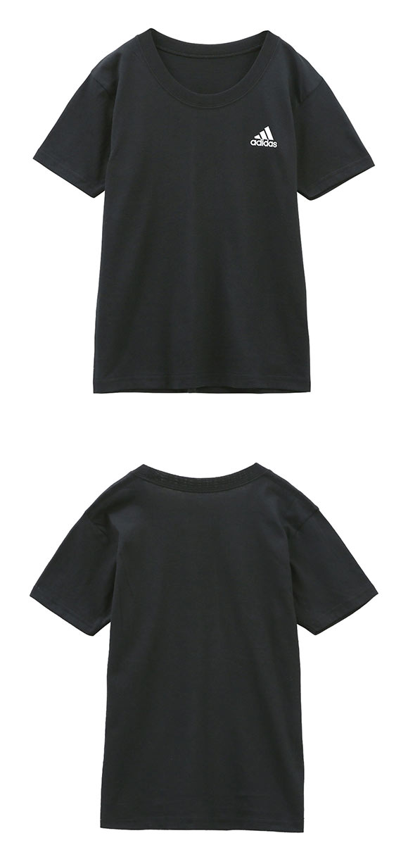 アディダス adidas 2P クルーネック Tシャツ 2枚組 インナー