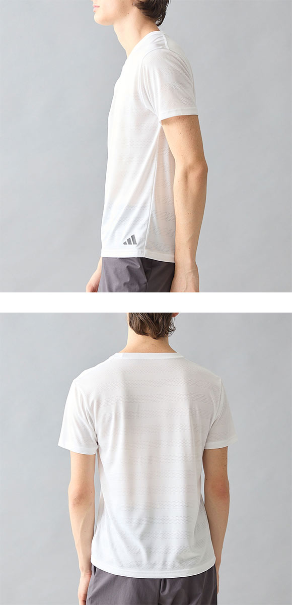 アディダス メッシュ Tシャツ クルーネック メンズ adidas