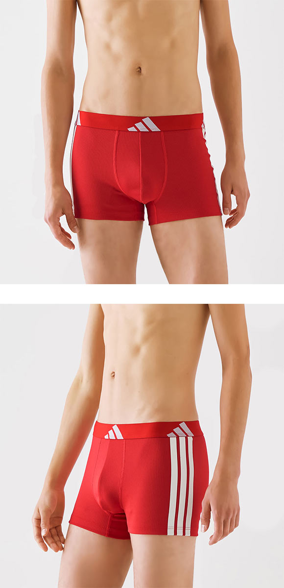 アディダス スリーストライプ メッシュボクサーパンツ メンズ