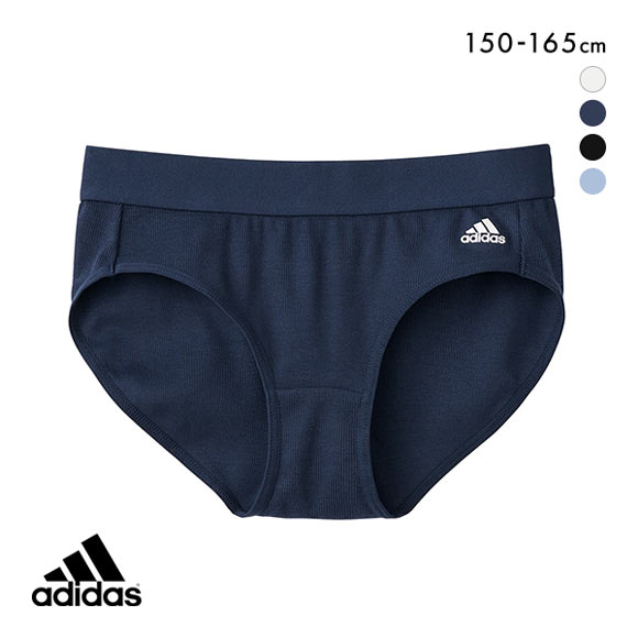 アディダス adidas キッズ ジュニア リブ ショーツ ガールズ 綿混 女の子 女児 スクール