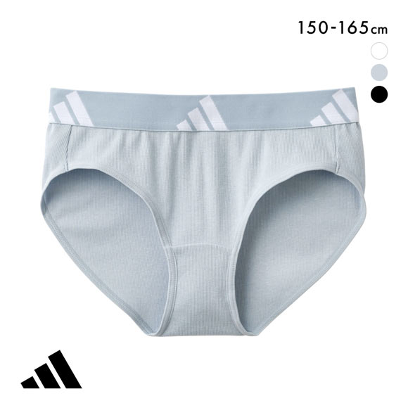 アディダス ガールズ キッズ ジュニア 綿混リブ ハーフショーツ adidas