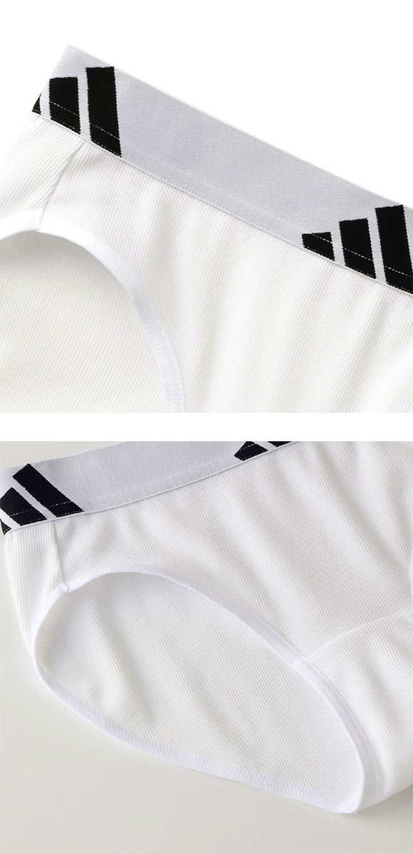 アディダス ガールズ キッズ ジュニア 綿混リブ ハーフショーツ adidas