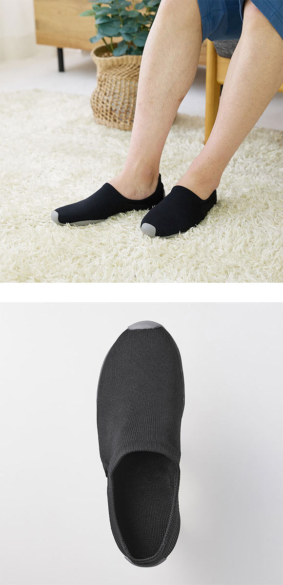 グンゼ UCHI-COLLE 大人の上履きスリッポン メンズ ルームシューズ GUNZE ウチコレ