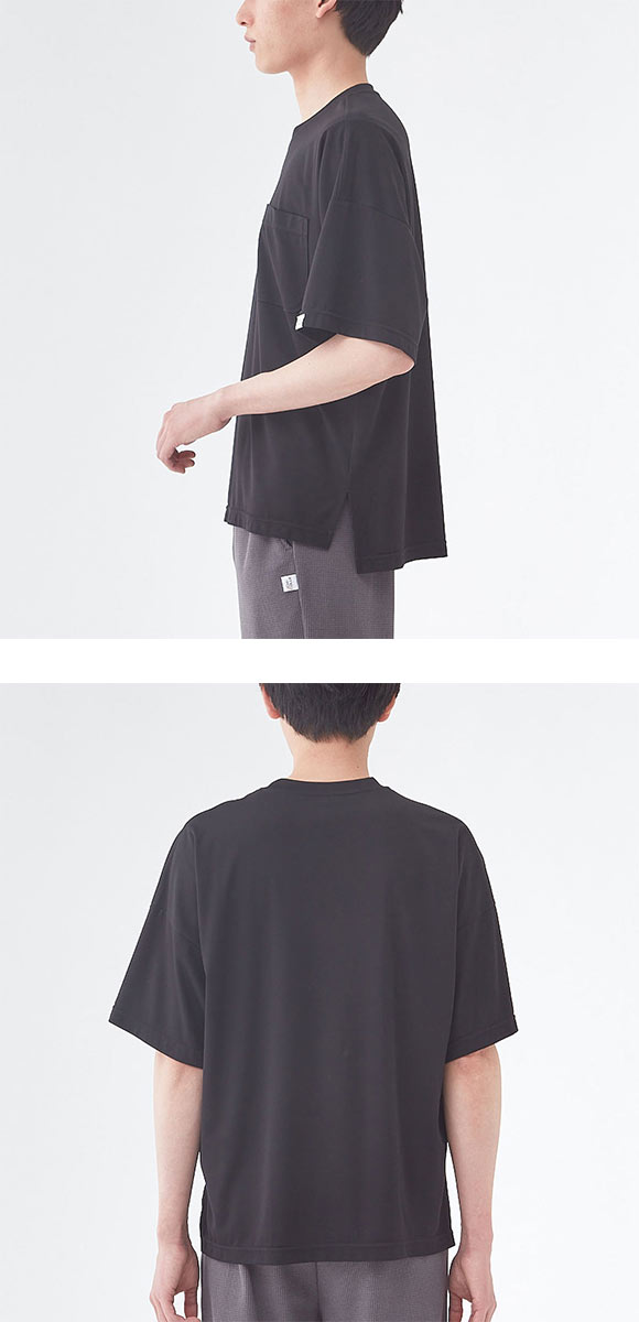 グンゼ UCHI-COLLE 冷感スムース 5分袖 シャツ メンズ パジャマ ルームウェア GUNZE ウチコレ