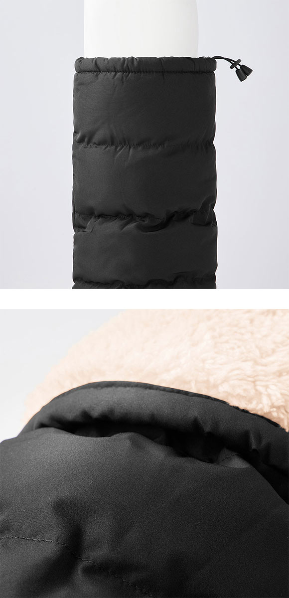 グンゼ UCHI-COLLE バウンドヒーター 内ボア レッグウォーマー 発熱