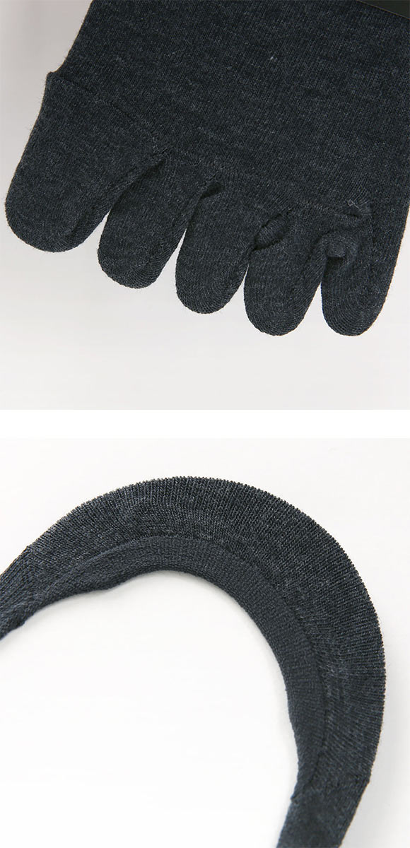 グンゼ GUNZE ボディワイルド BODYWILD メンズ フットカバー 靴下 5本指 25-27cm
