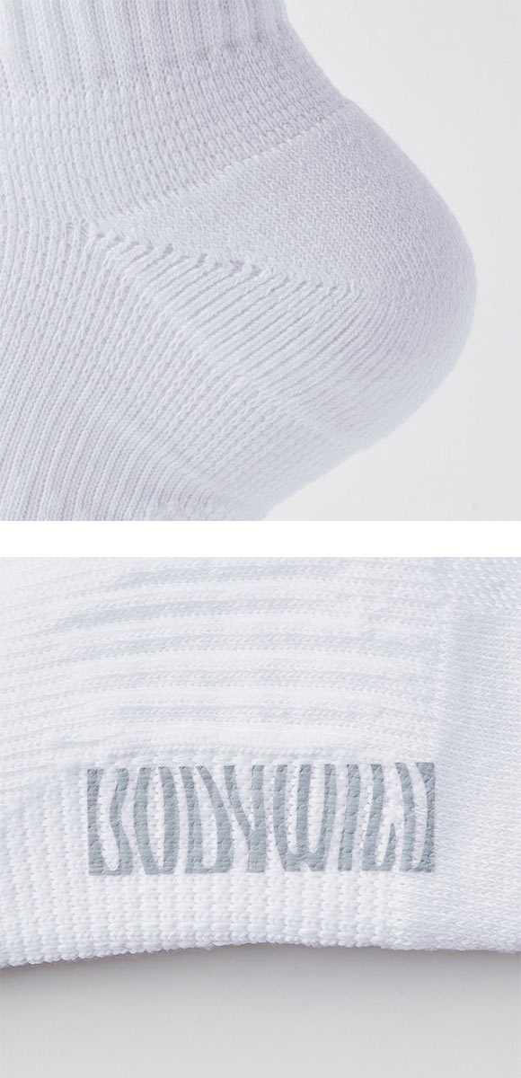 グンゼ BODYWILD by BEAMS DESIGN アーチサポート スニーカー丈 ソックス メンズ 25-27cm GUNZE ビームス ボディワイルド