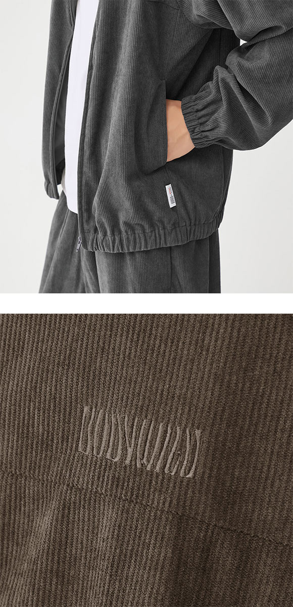 グンゼ BODYWILD by BEAMS DESIGN コーデュロイ ブルゾン メンズ GUNZE ビームス ボディワイルド