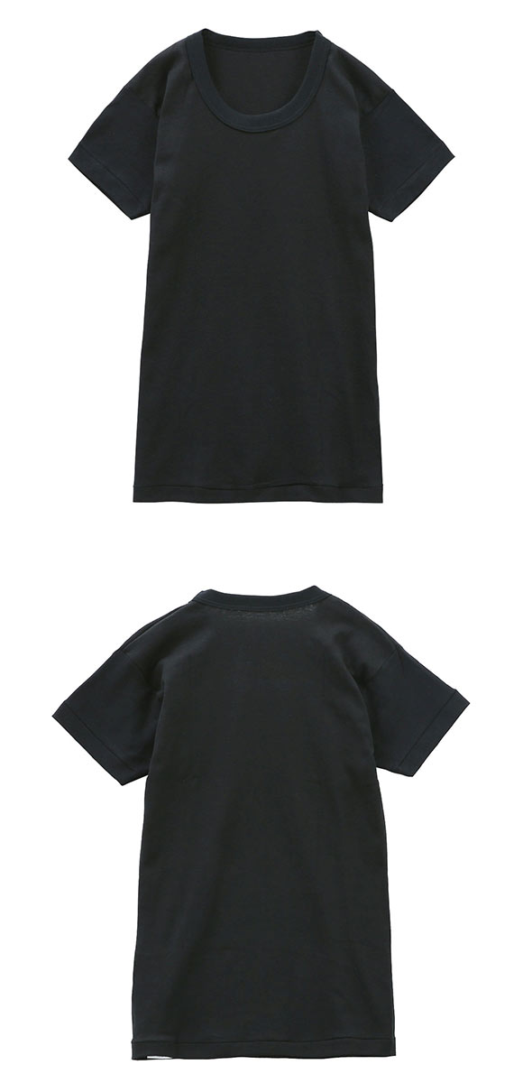 グンゼ GUNZE キッズ ジュニア 無地 クルーネック 半袖Tシャツ 2枚組 やわらか綿100％ 子供肌着