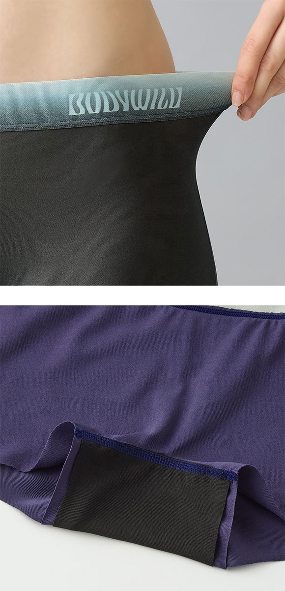 グンゼ ボディワイルド レディース ボクサーパンツ EZX BODYWILD GUNZE