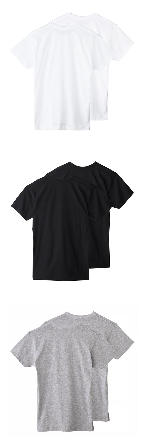 グンゼ GUNZE ボディワイルド BODY WILD クルーネックTシャツ 2枚セット メンズ 抗菌防臭 綿100％ 半袖 2P