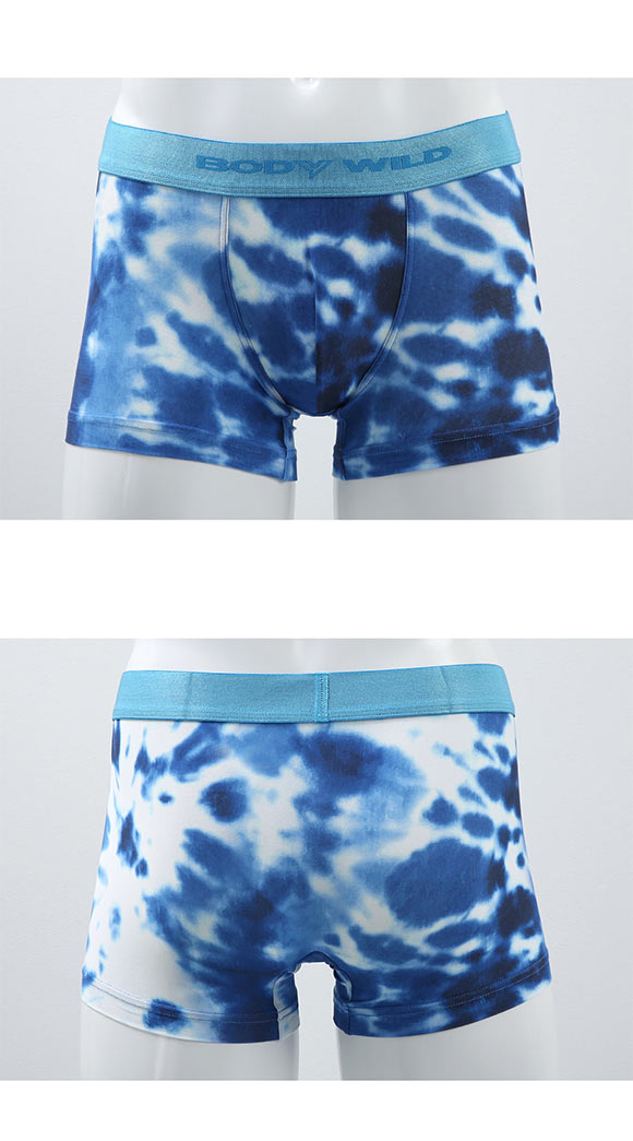 グンゼ GUNZE ボディワイルド BODY WILD ボクサーパンツ メンズ 前とじ 吸汗速乾 インクジェットプリント