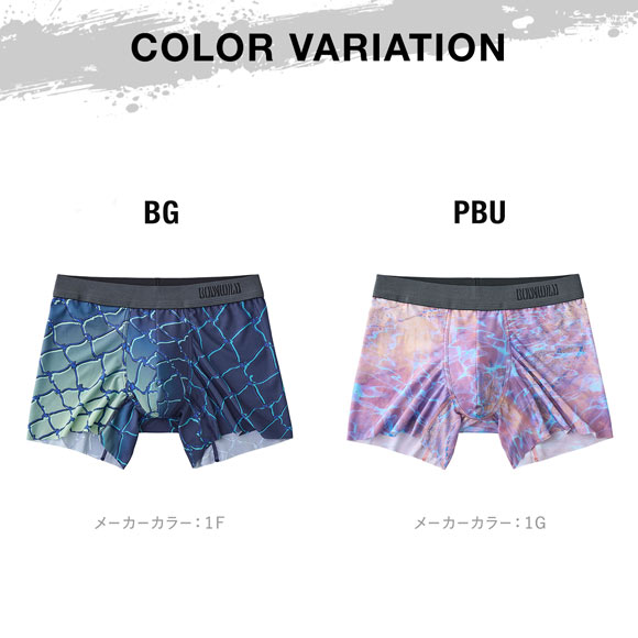 グンゼ BODY WILD インクジェットプリント ボクサーパンツ メンズ 前とじ GUNZE ボディワイルド
