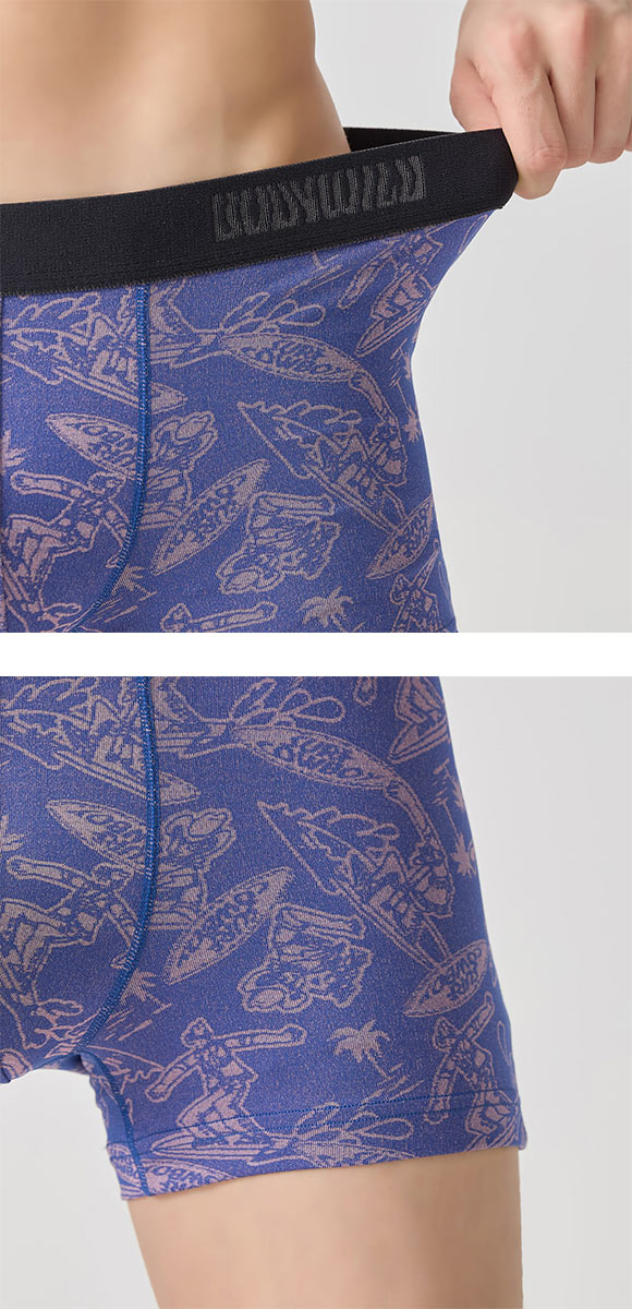 ボディワイルド ボクサーパンツ 前閉じ ジャガード メンズ BODYWILD