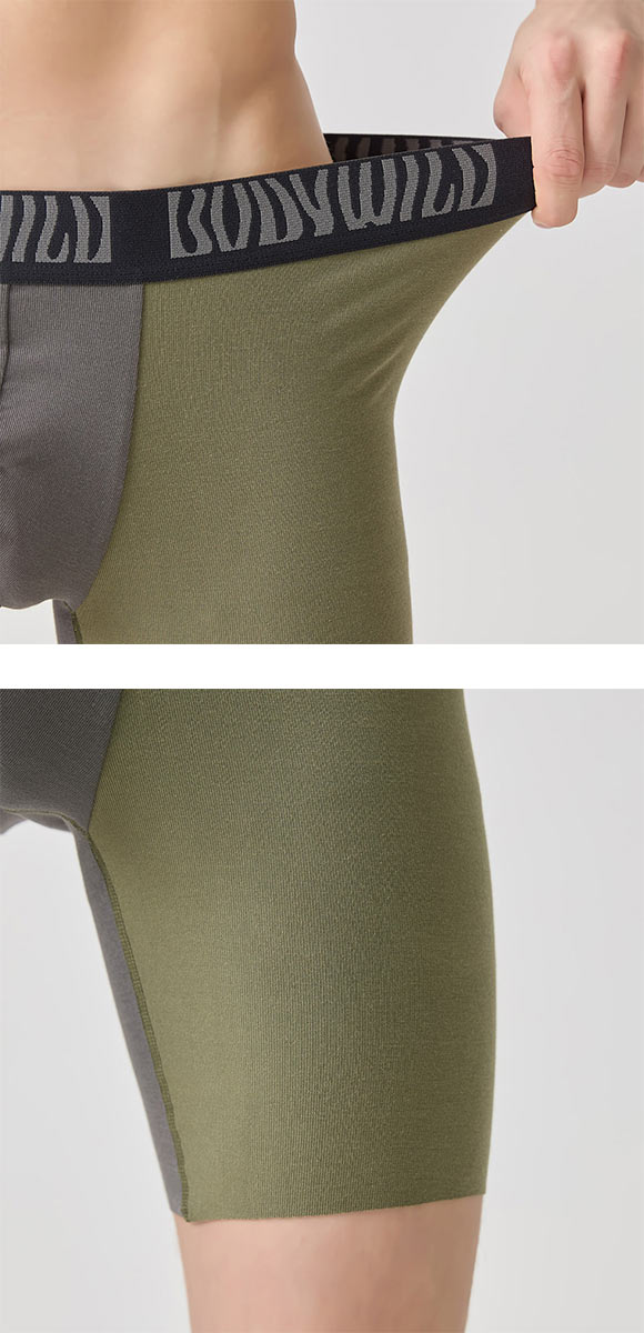 ボディワイルド ロングボクサーパンツ メンズ 前閉じ BODYWILD