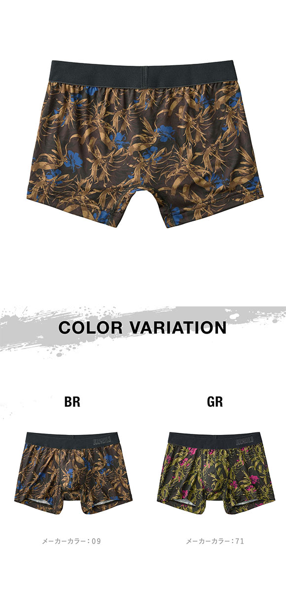 ボディワイルド ボクサーパンツ メンズ 前閉じ 吸汗速乾 BODYWILD