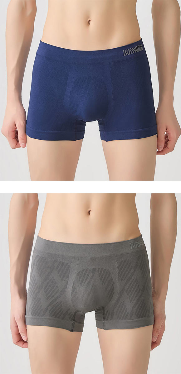 ボディワイルド ボクサーパンツ 立体成型 メンズ 前とじ ダイヤチェック柄 BODYWILD