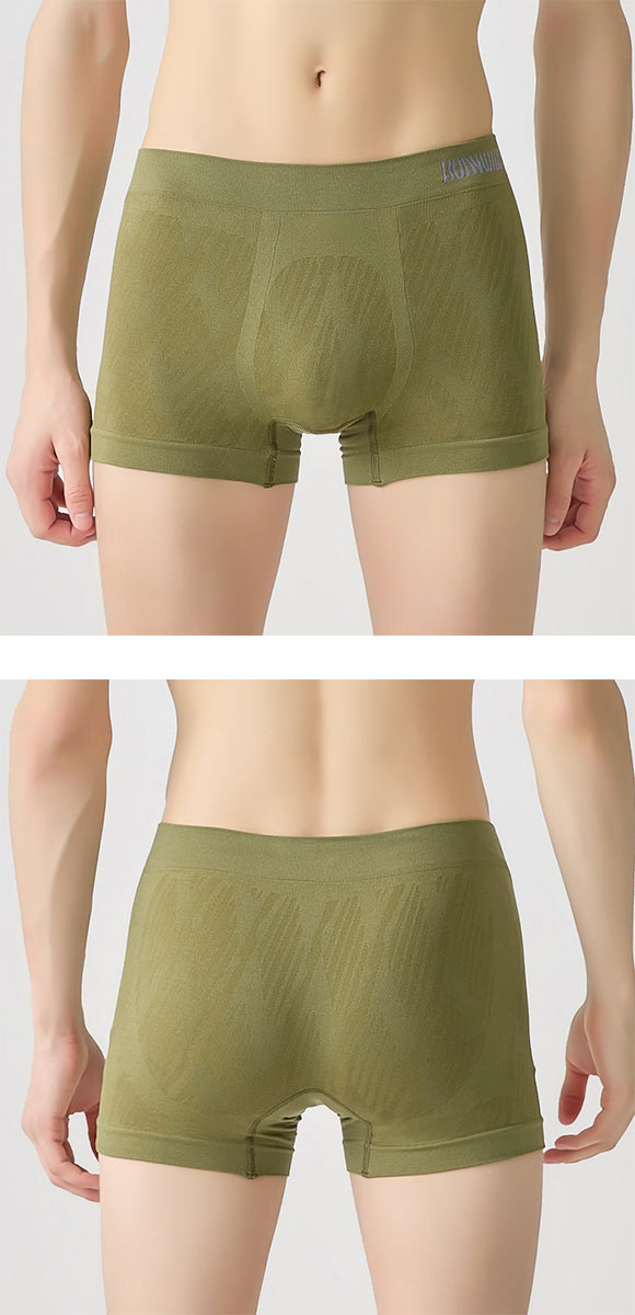 ボディワイルド ボクサーパンツ 立体成型 メンズ 前とじ ダイヤチェック柄 BODYWILD