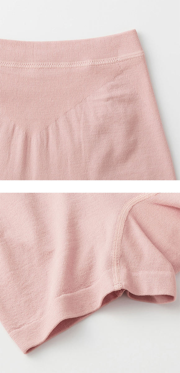 グンゼ GUNZE セルフェア SELFEAR 吸水ナプキン対応 1分丈ショーツ レディース 成型 フェムテック セルフケア