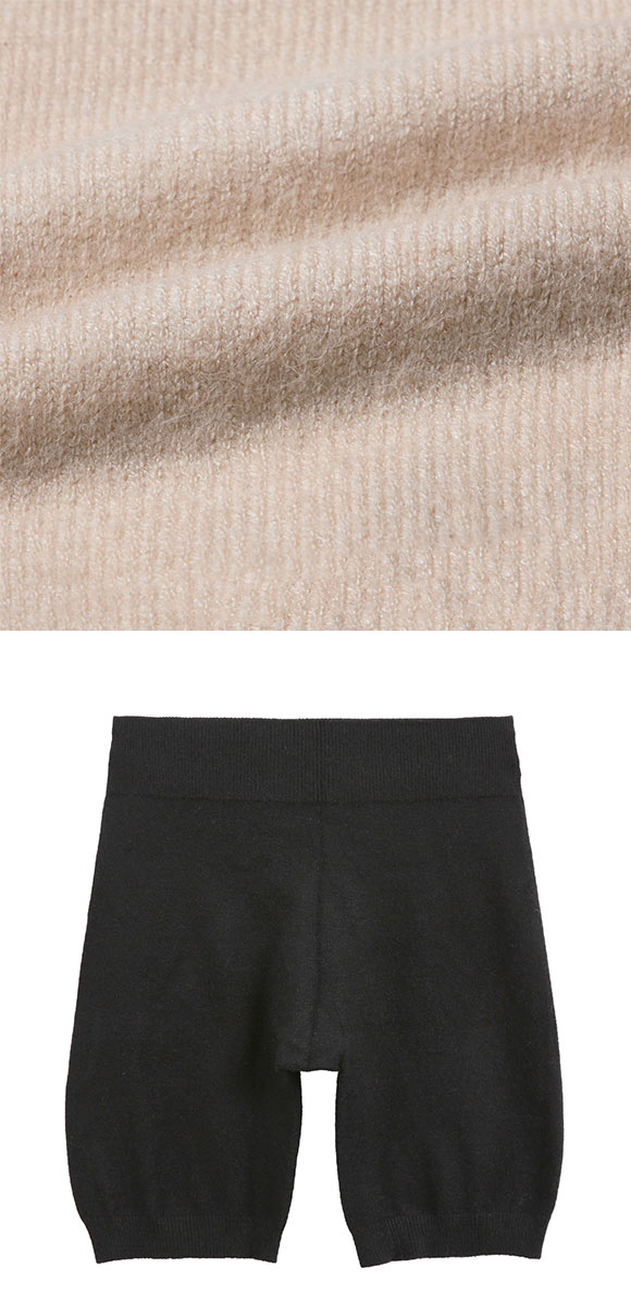 グンゼ ホットマジック 温パン 完全無縫製 3分丈 オーバーパンツ レディース スパッツ 吸湿発熱 GUNZE HOTMAGIC