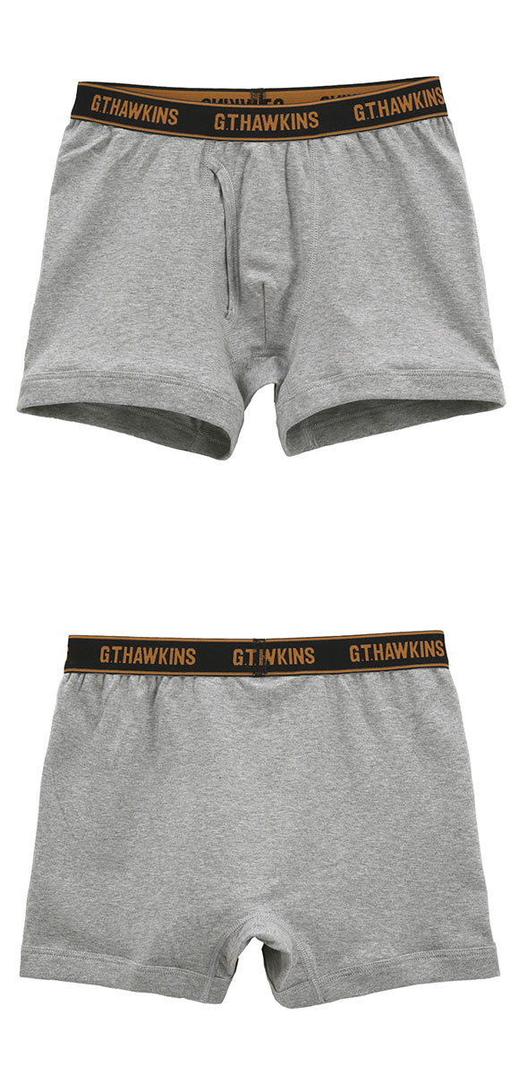 G.T.HAWKINS GTホーキンス ボクサーブリーフ 2枚組 メンズ 前開き 綿100％