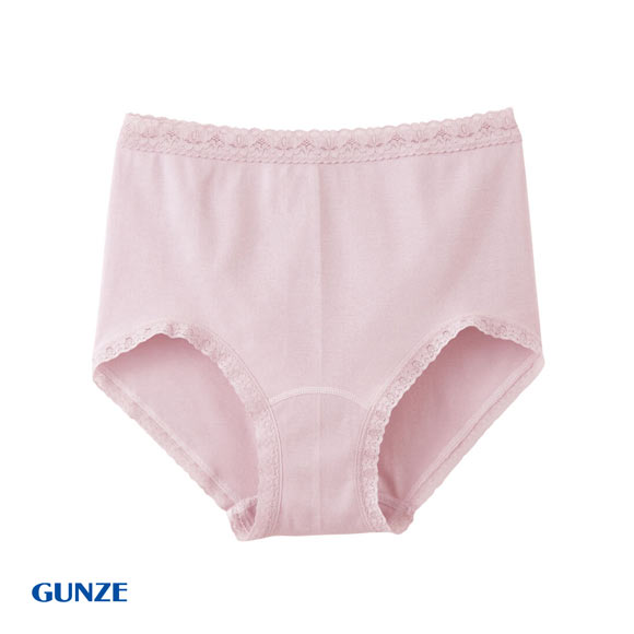グンゼ GUNZE 綿100％ やさしーく包み込む ローレッグショーツ 超深め