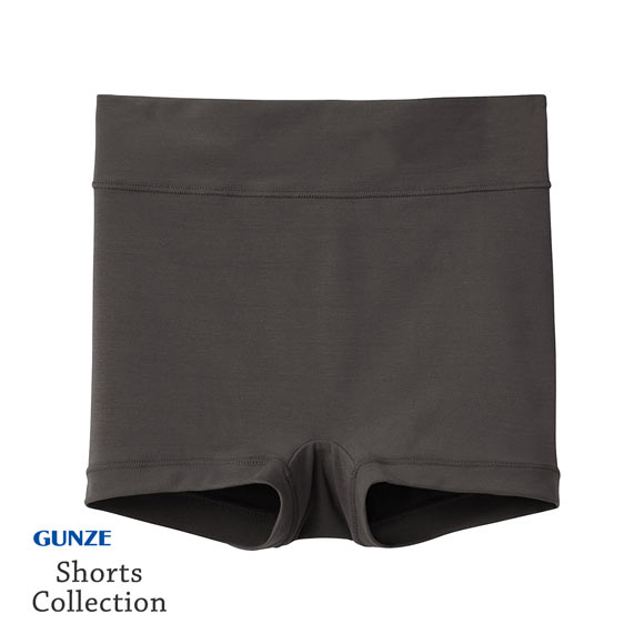グンゼ GUNZE いいここち シルク混 ボーイレングスショーツ レディース 股上超深め ハイウエスト 単品